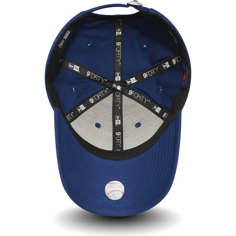 los-angeles-dodgers-mlb-9forty-essential-justerbar-bla-buet-kasket-fra-new-era