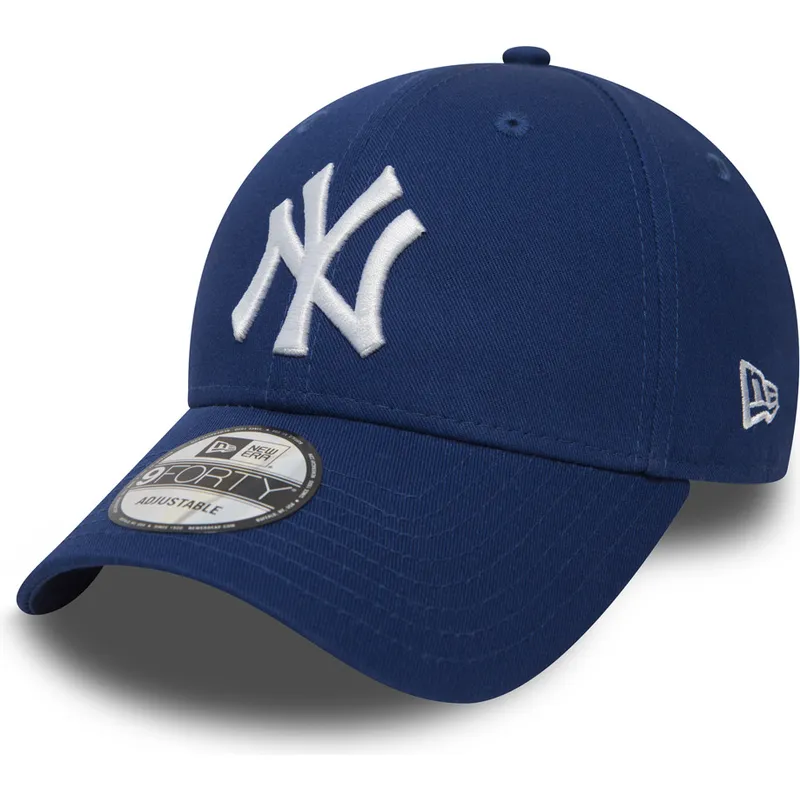 shapka-izvita-sinya-reguliruem-9forty-essential-na-new-york-yankees-mlb-ot-new-era