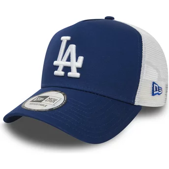 New Era Clean A Frame Los Angeles Dodgers MLB Blue Trucker Hat