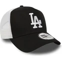 shapka-izvita-traker-cherna-snapbek-clean-a-frame-na-los-angeles-dodgers-mlb-ot-new-era