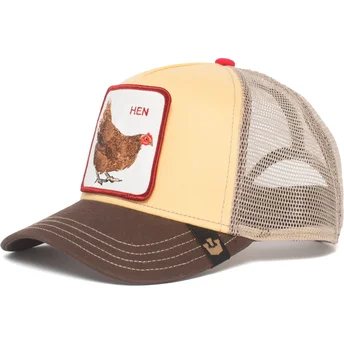 shapka-izvita-traker-zhlt-snapbek-hen-the-farm-ot-goorin-bros