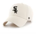 shapka-izvita-krem-reguliruem-na-chicago-white-sox-mlb-ot-47-brand