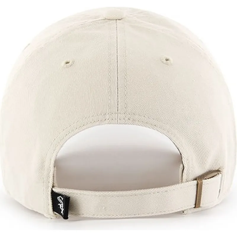 shapka-izvita-krem-reguliruem-na-chicago-white-sox-mlb-ot-47-brand