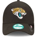 new-era-curved-brim-9forty-the-league-jacksonville-jaguars-nfl-adjustable-cap-schwarz