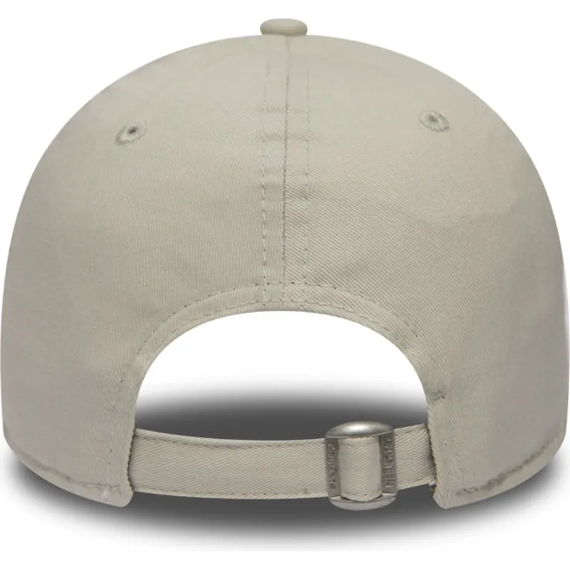 shapka-izvita-byala-reguliruem-roto-9forty-essential-na-los-angeles-dodgers-mlb-ot-new-era