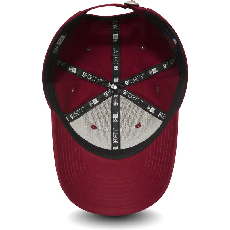 chervena-kardinalna-izvita-reguliruema-shapka-9forty-essential-na-new-york-yankees-mlb-ot-new-era