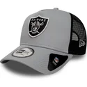 shapka-izvita-traker-siv-snapbek-essential-a-frame-na-las-vegas-raiders-nfl-ot-new-era