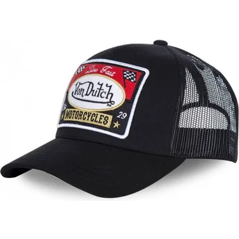 Шапка извита тракер черна регулируем BLACKY1 от Von Dutch