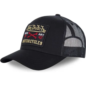 Шапка извита тракер черна регулируем BLACKY2 от Von Dutch