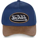 verstellbare-blaue-und-braune-chuck-kappe-von-von-dutch