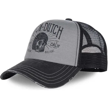 Шапка извита сив регулируема от Von Dutch