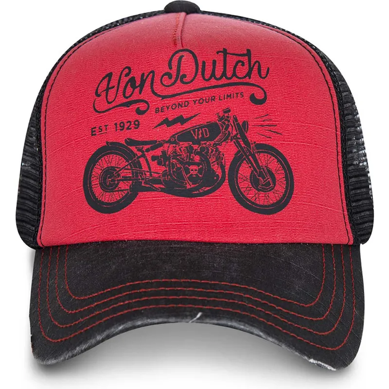shapka-izvita-traker-chervena-reguliruem-crew3-ot-von-dutch
