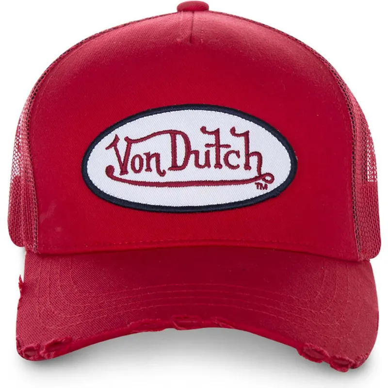 shapka-izvita-traker-chervena-snapbek-fresh01-ot-von-dutch