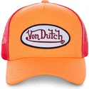 von-dutch-fresh03-orange-rote-trucker-kappe
