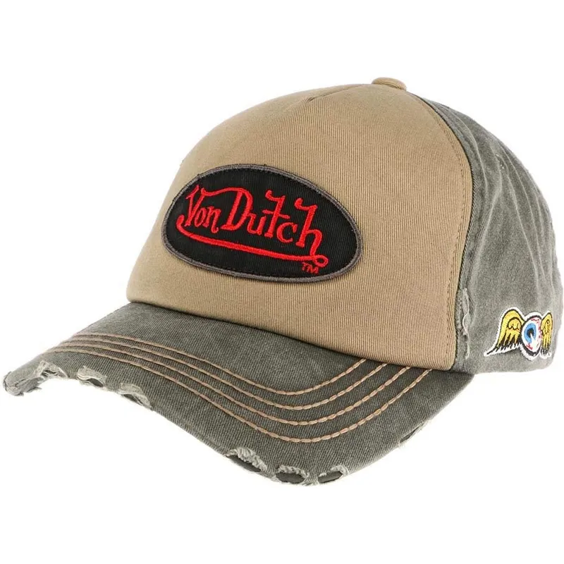 shapka-izvita-traker-kafyav-snapbek-ajustable-lars02-ot-von-dutch