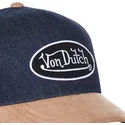 shapka-izvita-tmnosin-reguliruema-marron-shane-ot-von-dutch