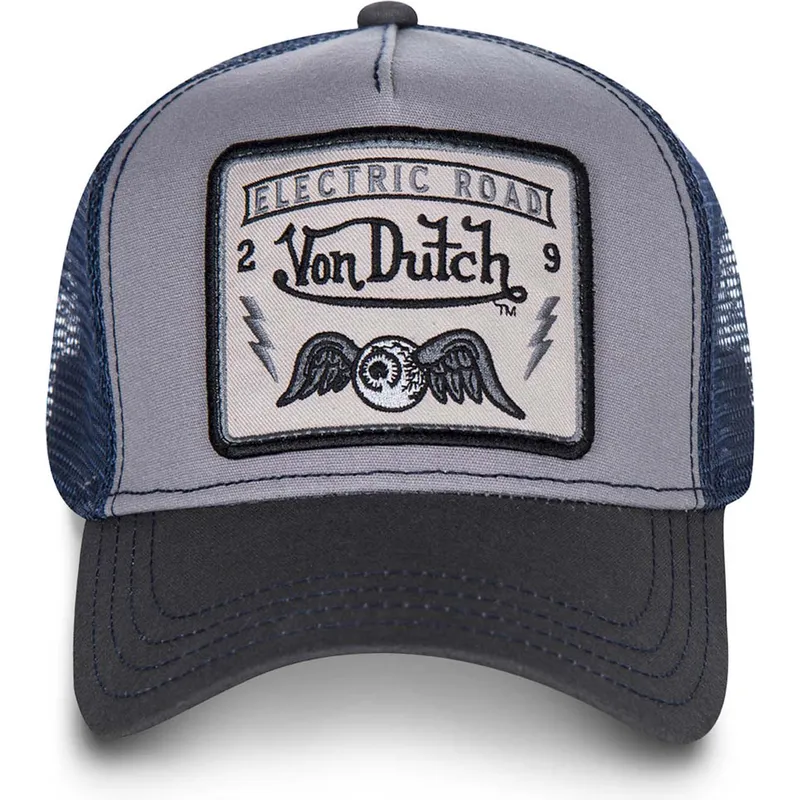 shapka-izvita-traker-siv-snapbek-square3b-ot-von-dutch