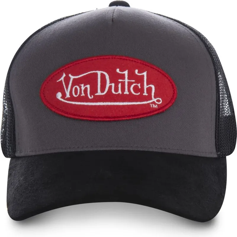 shapka-izvita-traker-cherna-snapbek-suede2-ot-von-dutch
