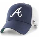 shapka-izvita-traker-tmnosin-snapbek-na-atlanta-braves-mlb-ot-47-brand