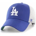 shapka-izvita-shapka-traker-sinya-snapbek-na-los-angeles-dodgers-mlb-ot-47-brand