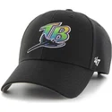shapka-izvita-cherna-reguliruem-na-tampa-bay-rays-mlb-ot-47-brand
