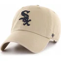 shapka-izvita-bezhov-reguliruem-na-chicago-white-sox-mlb-ot-47-brand