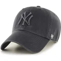 shapka-izvita-siv-reguliruem-na-new-york-yankees-mlb-ot-47-brand