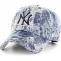 shapka-izvita-sinya-reguliruema-na-new-york-yankees-mlb-ot-47-brand