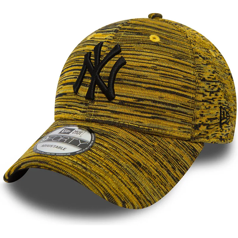 shapka-izvita-zhlt-reguliruema-9forty-cheren-na-new-york-yankees-mlb-ot-new-era
