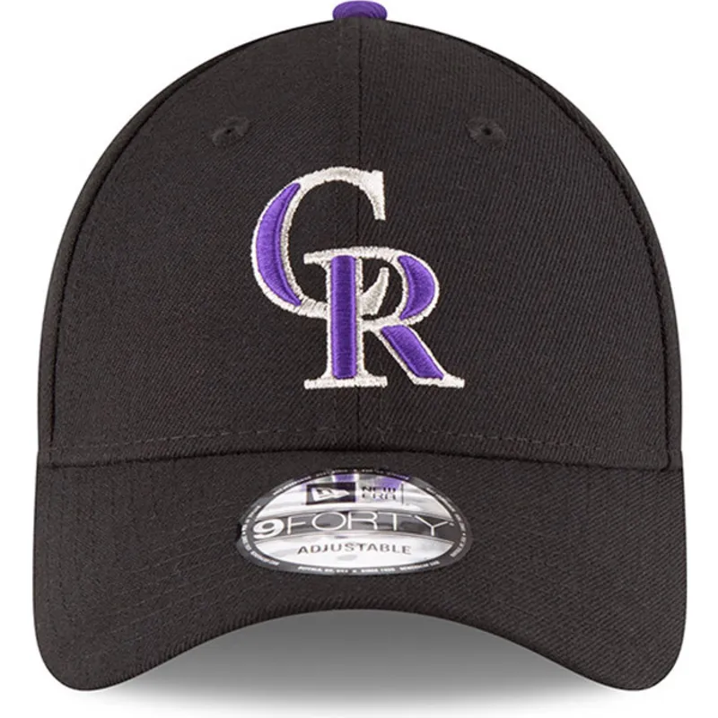 shapka-izvita-cherna-reguliruem-9forty-the-league-na-colorado-rockies-mlb-ot-new-era