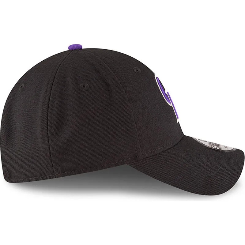 shapka-izvita-cherna-reguliruem-9forty-the-league-na-colorado-rockies-mlb-ot-new-era