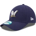 verstellbare-dunkelblaue-9forty-the-league-kappe-der-milwaukee-brewers-mlb-von-new-era