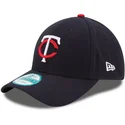 shapka-izvita-tmnosin-adjustable-strap-9forty-the-league-na-minnesota-twins-mlb-ot-new-era