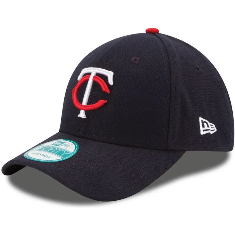 shapka-izvita-tmnosin-adjustable-strap-9forty-the-league-na-minnesota-twins-mlb-ot-new-era