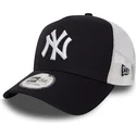 marinebla-trucker-kasket-clean-a-frame-2-fra-new-york-yankees-mlb-fra-new-era