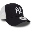 shapka-izvita-tmnosin-snapbek-clean-a-frame-2-na-new-york-yankees-mlb-ot-new-era
