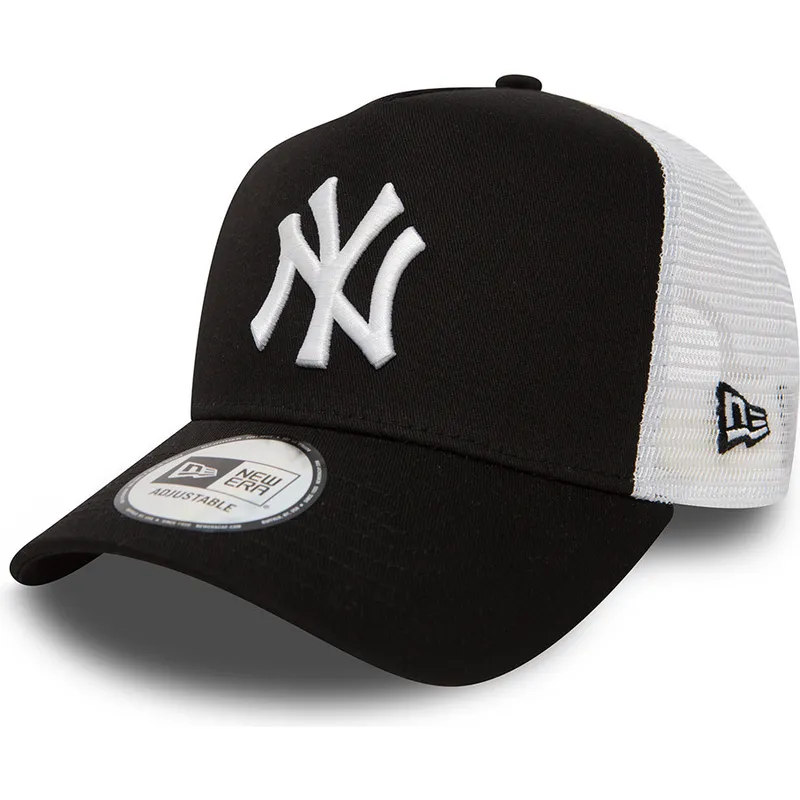 shapka-izvita-shapka-traker-cherna-snapbek-clean-a-frame-2-na-new-york-yankees-mlb-ot-new-era