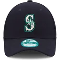 gorra-curva-azul-marino-ajustable-9forty-the-league-de-seattle-mariners-mlb-de-new-era