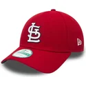 shapka-izvita-chervena-reguliruem-9forty-the-league-na-st-louis-cardinals-mlb-ot-new-era