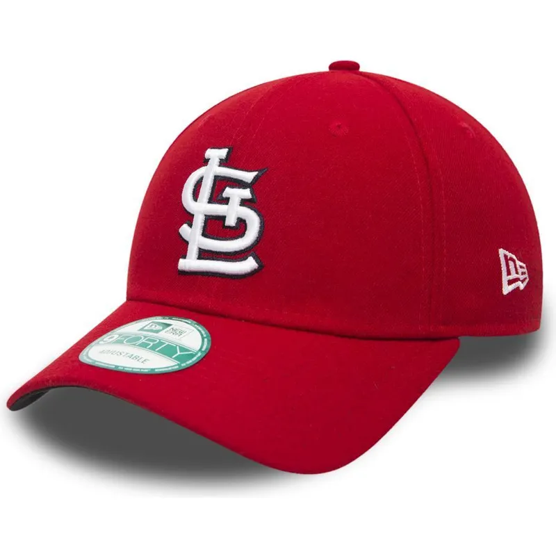 shapka-izvita-chervena-reguliruem-9forty-the-league-na-st-louis-cardinals-mlb-ot-new-era