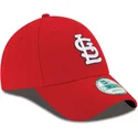 shapka-izvita-chervena-reguliruem-9forty-the-league-na-st-louis-cardinals-mlb-ot-new-era