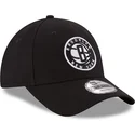 shapka-izvita-cherna-reguliruem-9forty-the-league-na-brooklyn-nets-nba-ot-new-era