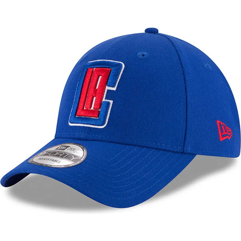 shapka-izvita-sinya-reguliruem-9forty-the-league-na-los-angeles-clippers-nba-ot-new-era