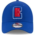 verstellbare-blaue-9forty-kappe-the-league-los-angeles-clippers-nba-von-new-era