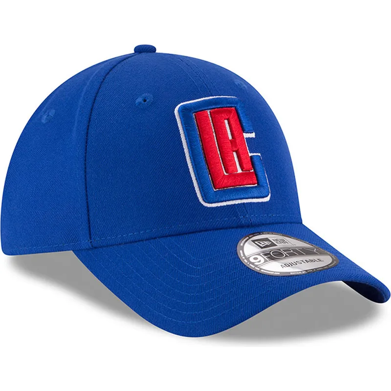 shapka-izvita-sinya-reguliruem-9forty-the-league-na-los-angeles-clippers-nba-ot-new-era