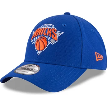 Шапка извита синя регулируем 9FORTY The League на New York Knicks NBA от New Era