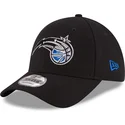 schwarze-verstellbare-gebogene-kappe-9forty-the-league-der-orlando-magic-nba-von-new-era