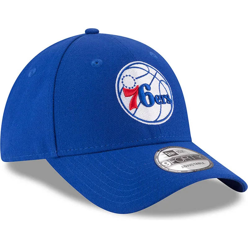 justerbar-bla-kurvet-kasket-9forty-the-league-fra-philadelphia-76ers-nba-fra-new-era