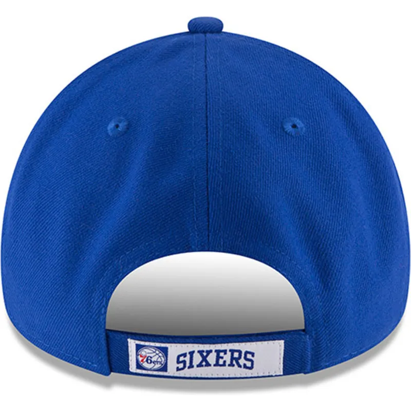 justerbar-bla-kurvet-kasket-9forty-the-league-fra-philadelphia-76ers-nba-fra-new-era