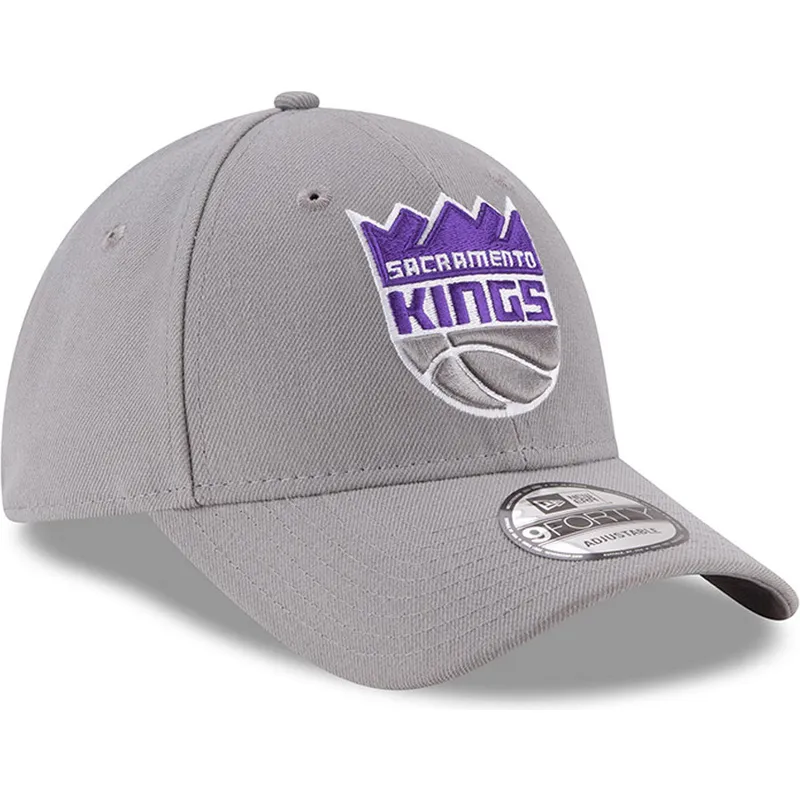shapka-izvita-siv-reguliruem-9forty-the-league-na-sacramento-kings-nba-ot-new-era